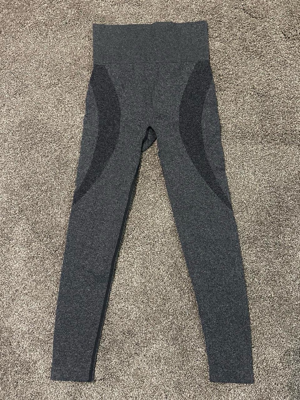 SHEIN Dark Gray High-Waist Seamless Leggings